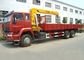 10 Wheels 10T Truck Bed Mounted Crane Straight Boom Q235 Carbon Steel Box Material