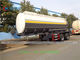 2 Axle Anti Corrosion HCl Chemical Liquid Tanker Semi Trailer