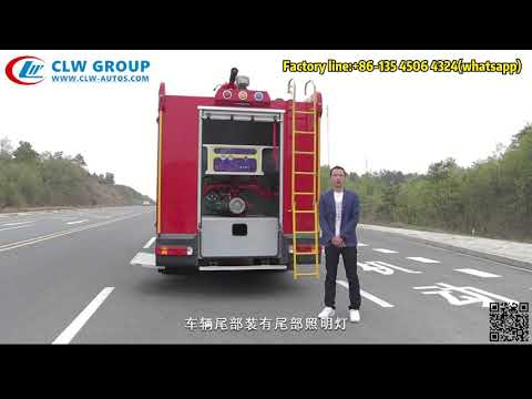 China Vrachtwagen van de de Brandmotor van SINOTRUK HOWO 4x4 Offroad met 4000 - 6000L-de Tank van het Waterschuim  te koop