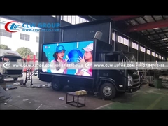 FOTON 3-zijdige LED-reclamewagen met podium