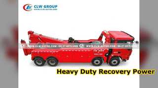 Shacman X3000 Wrecker Truck, zware berging