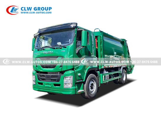 The ISUZU 10 12m Garbage Compactor Truck for Dependable Waste Management