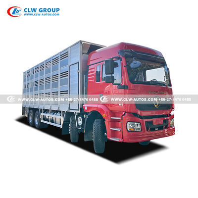 8×4 SHACMAN H3000 Livestock Transport Truck with Thermal Insulated Structure and Intelligent Monitoring System