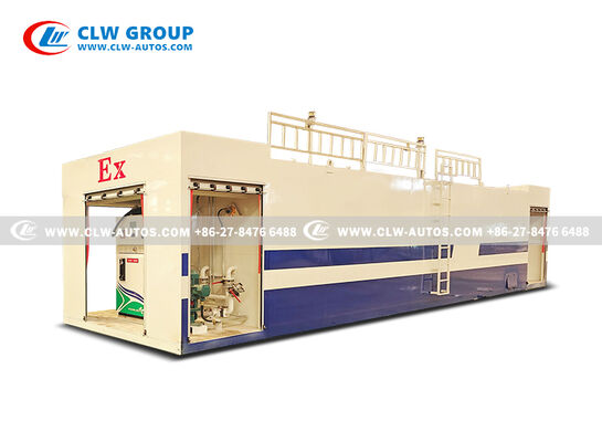 50m³ Explosion-Proof LPG Skid-Mounted Refueling Station – Pre-Assembled Dispensing Unit for Rapid Deployment