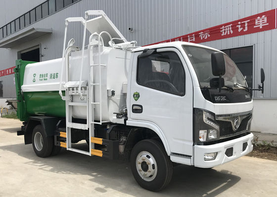 Dongfeng 4X2 Side Loading Bin Waste Compactor Vehicle