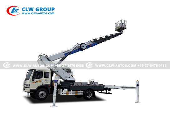 FAW J5K 45m Aerial Lift Truck for RHD Emergency Operations High-Altitude Performance Smart Safety
