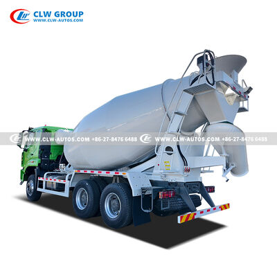 SINOTRUK HOWO 12 Cubic Meter Concrete Mixer Truck with Q345 Manganese Steel Drum