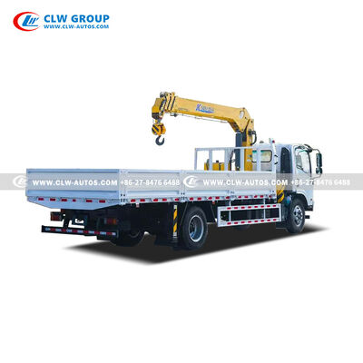 Isuzu 700P 5-Ton Crane Truck with 5,000kg Lifting Capacity, 360° Rotation, and 10.5m Lifting Height for Construction and Logistics