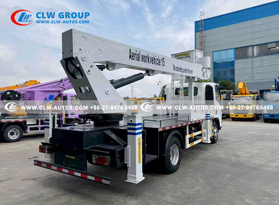 Isuzu KV100 4x2 15-Meter Straight Boom Aerial Work Platform with 200kg Insulated Bucket
