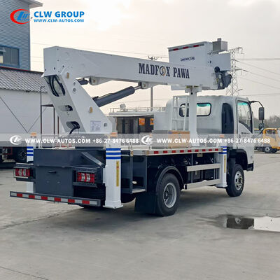 Shacman 15-Meter Right-Hand Drive Aerial Work Platform with 250kg Dielectric Insulated Bucket for Live-Line Maintenance