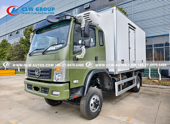 6-Ton All-Wheel Drive Refrigerated Truck with KCOLD Refrigeration Unit