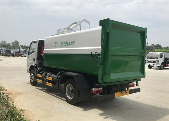 Dongfeng 4X2 Side Loading Bin Waste Compactor Vehicle