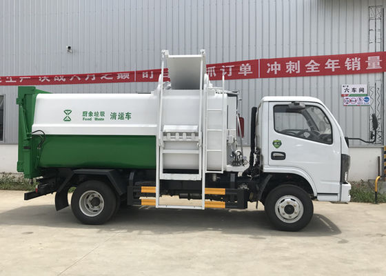 Dongfeng 4X2 Side Loading Bin Waste Compactor Vehicle