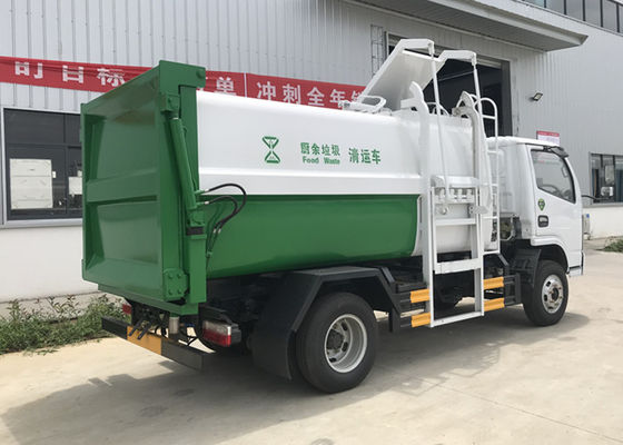 Dongfeng 4X2 Side Loading Bin Waste Compactor Vehicle