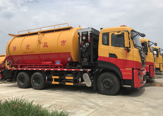 Dongfeng Tianlong 6X4 16cbm Vacuum Sewer Jetting Truck