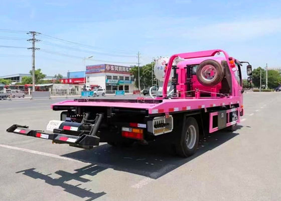 China Dayun 4x2 3T Road Recovery Flatbed Wrecker Truck