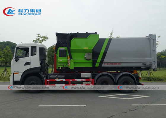 Dongfeng Tianlong 6x4 16M3 Hook Lift Waste Removal Trucks