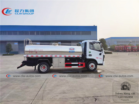 Dongfeng LHD 5T SS 304 2B Drinking Water Truck